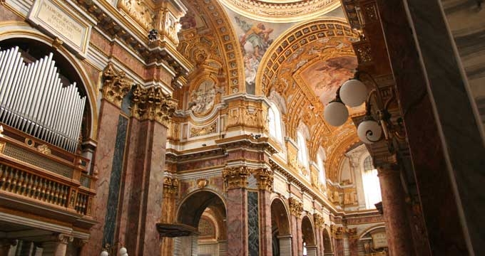 The pipe organ of Tamburini, Opus 119, was built in 1928